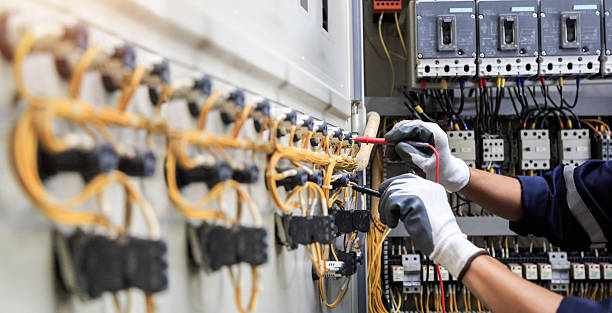 Professional Electrician technician working in Honey Grove, TX